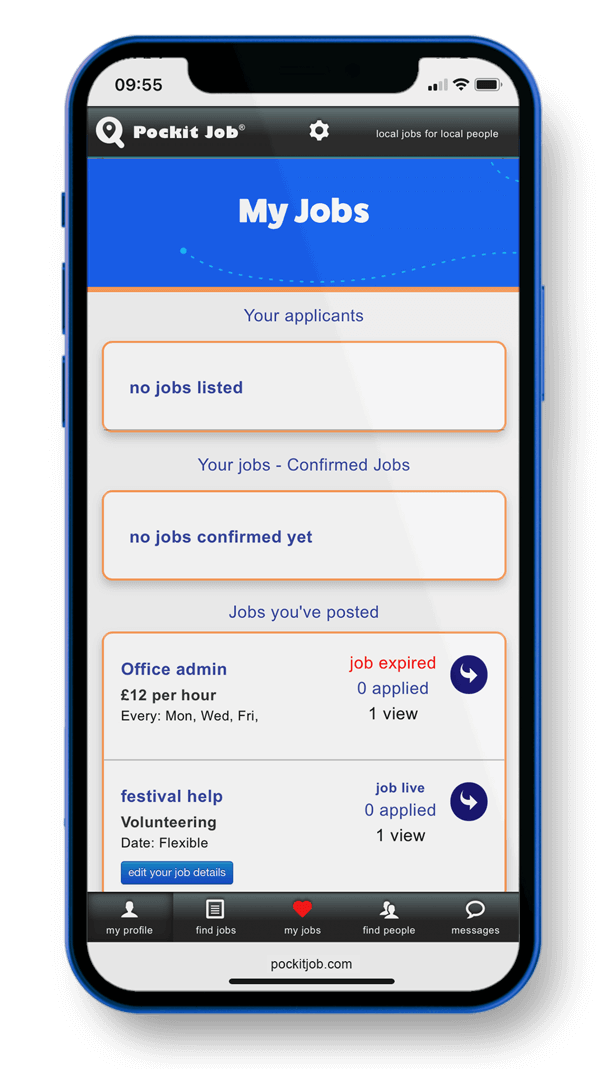 Total control of your jobs